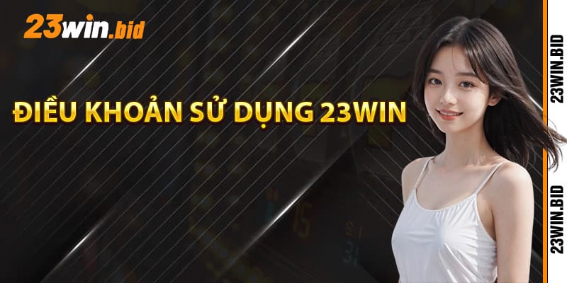 Các điều khoản sử dụng 23Win