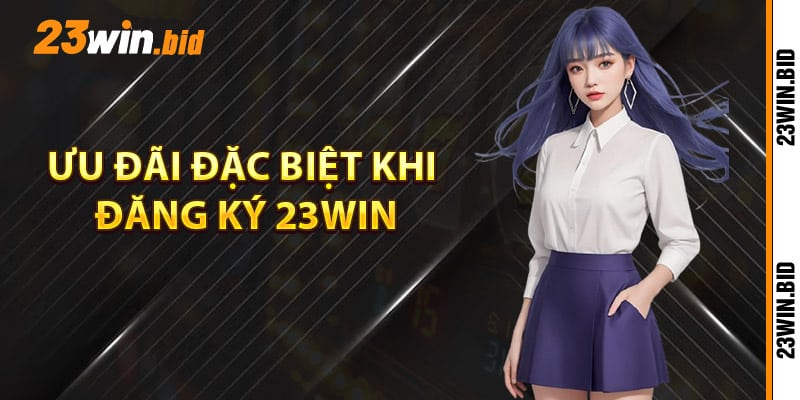 Nhận ưu đãi đặc biệt khi đăng ký 23Win